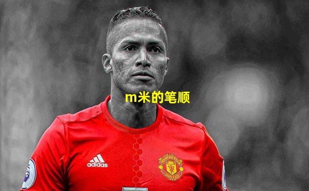 m米的笔顺