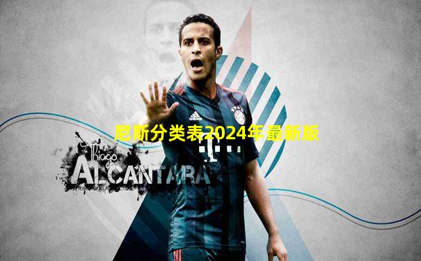 尼斯分类表2024年最新版